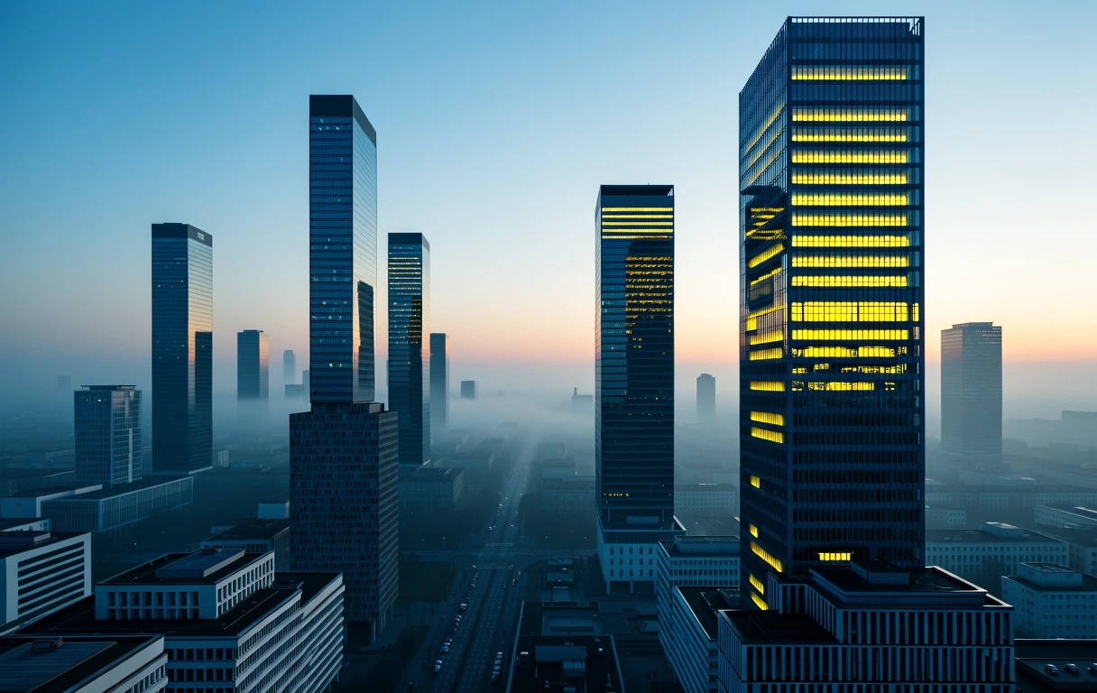Moderner urbaner Horizont 2026